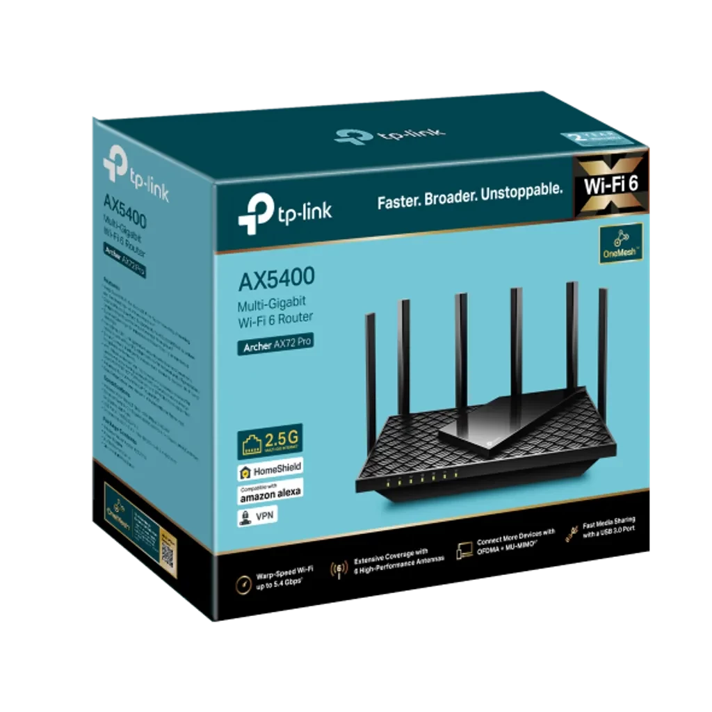 TP-Link Archer AX72 Pro – Router WiFi 6 AX5400