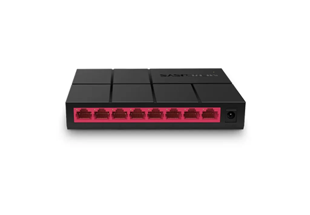 Mercusys MS108G | Switch Gigabit Sobremesa | 8 Puertos Plug & Play