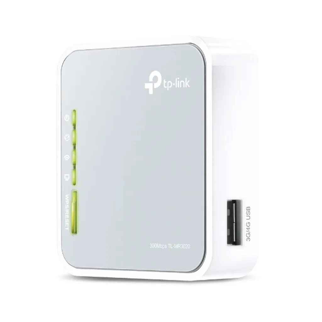 TP-Link TL-MR3020 | Mini Router Portátil 3G/4G | WiFi N300 USB